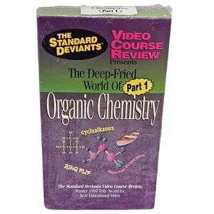 Organic Chemistry Part 1 - The Standard Deviants - Educational Learning VHS Tape